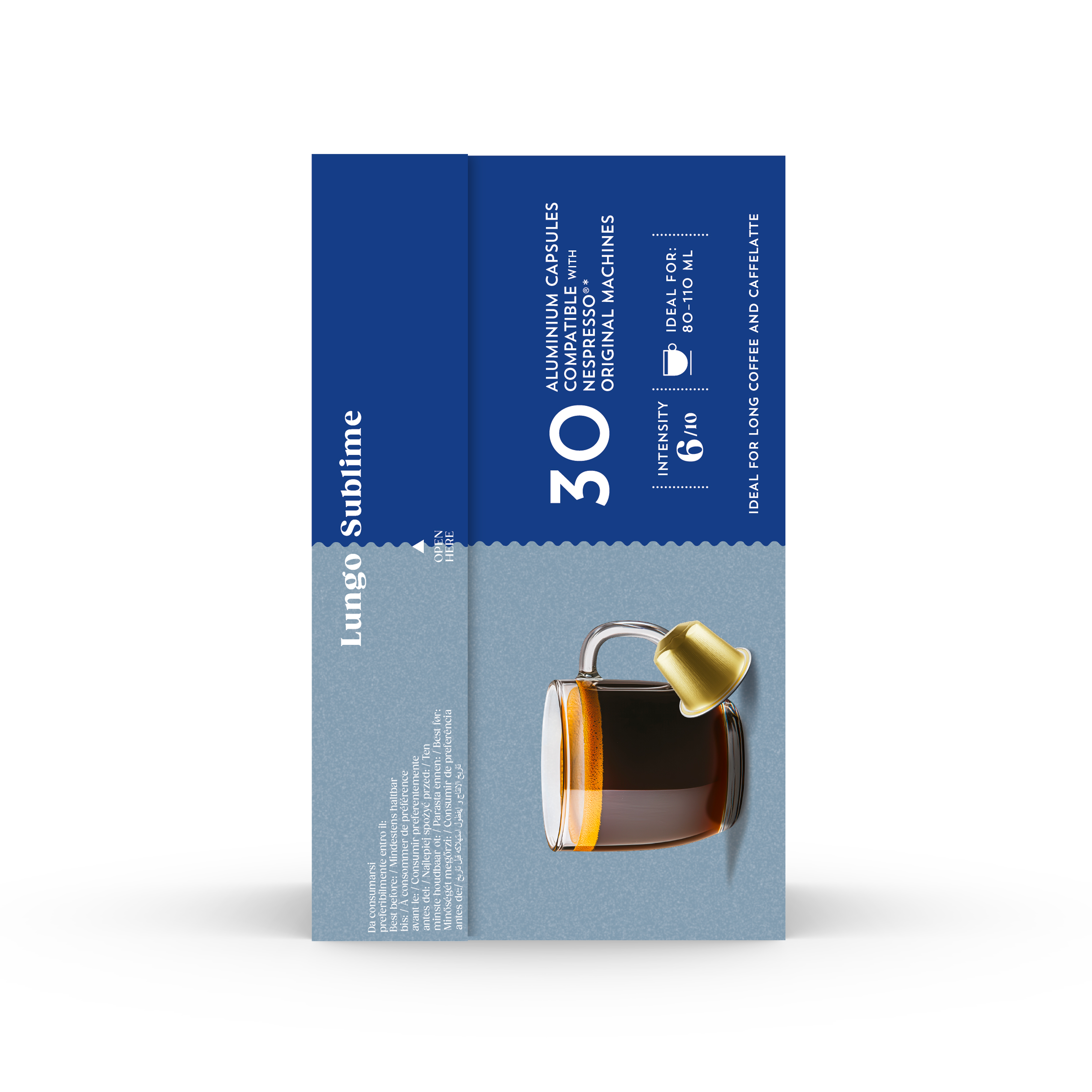 Borbone Lungo Sublime Nespresso® kompatibel* - 30er Pack Borbone Lungo Sublime Nespresso® kompatibel* - 30er Pack