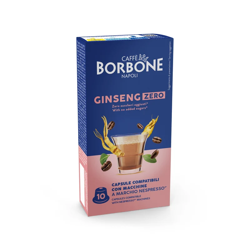 Borbone Caffè Ginseng ZERO Nespresso® kompatibel* - 10er Pack Borbone Caffè Ginseng ZERO Nespresso® kompatibel* - 10er Pack